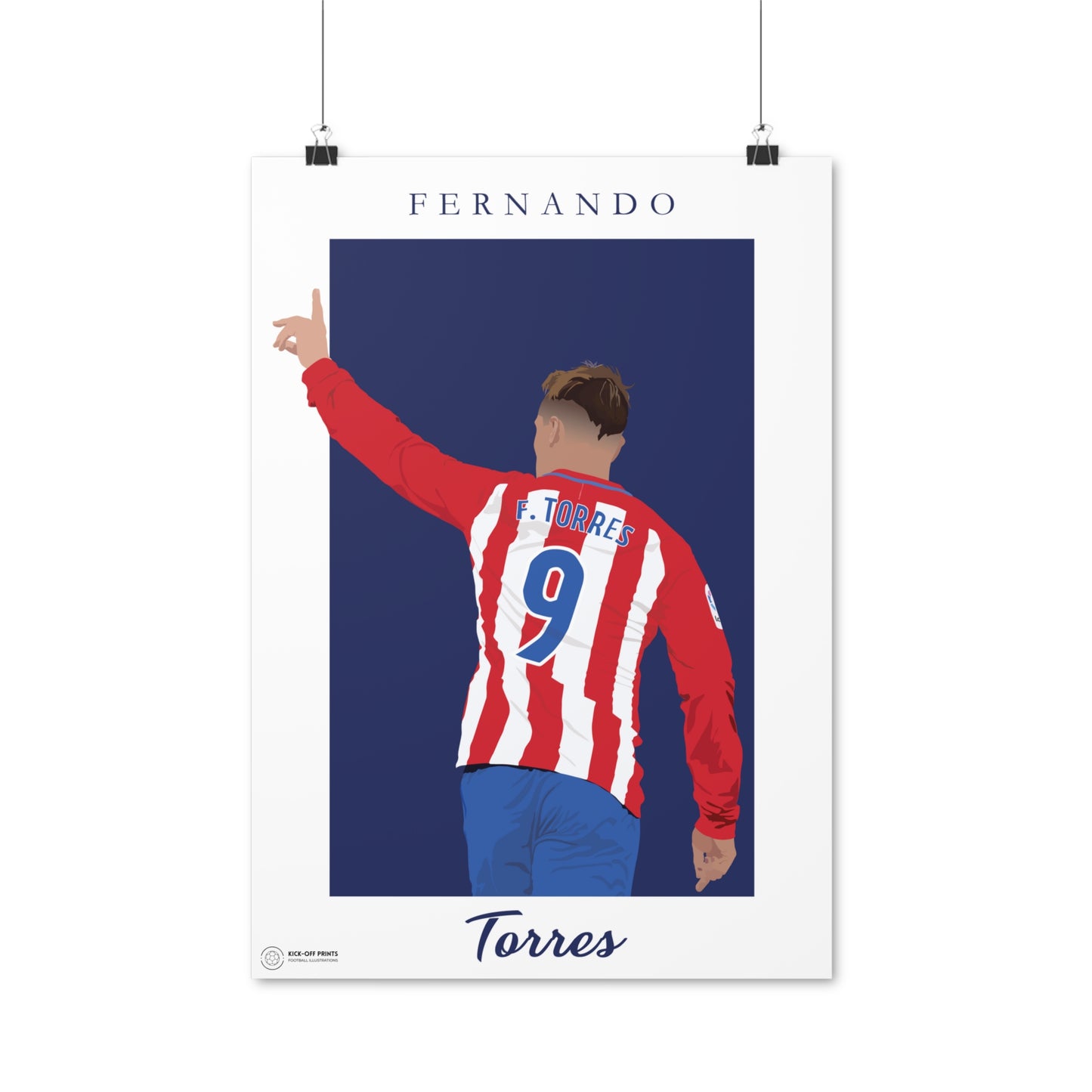 Fernando Torres poster - Atletico Madrid